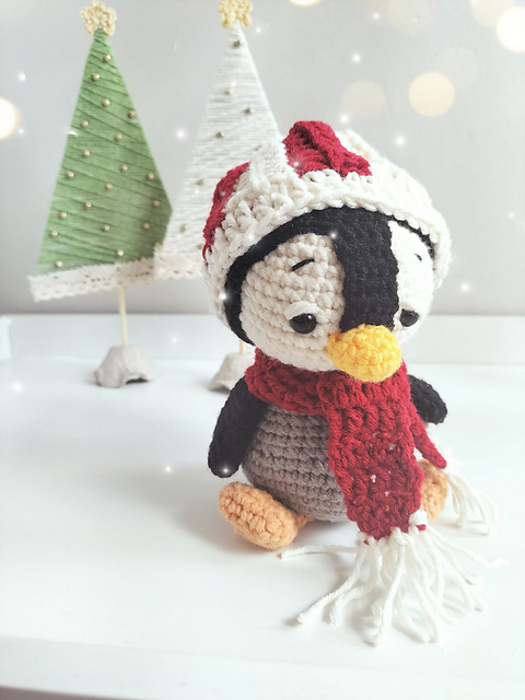 amigurumi penguin keto