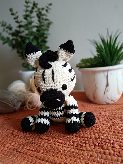 Trooper Zebra amigurumi