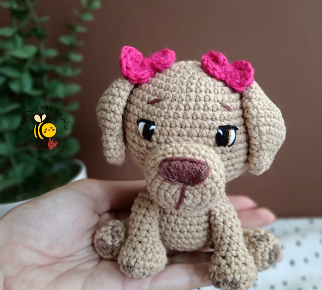 Abby Labrador dog amigurumi