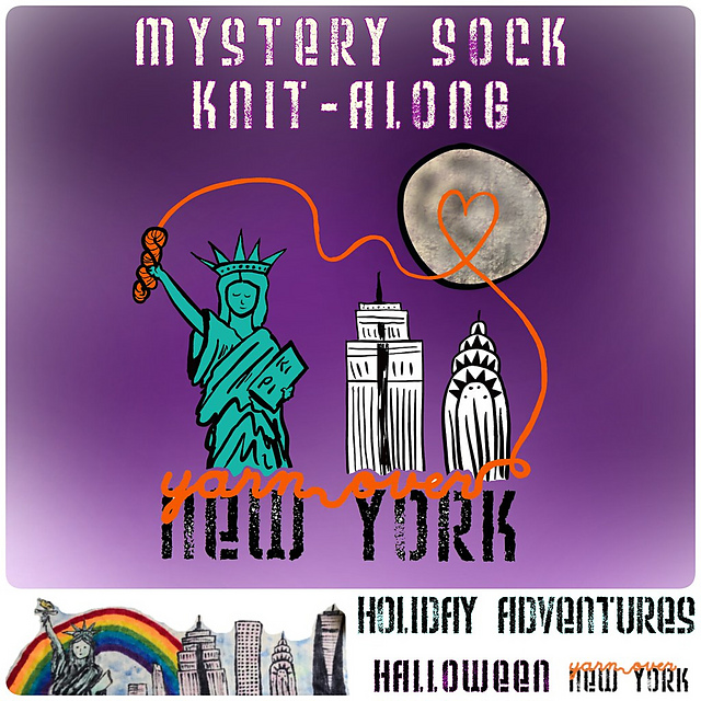 Halloween in Space Mystery Sock