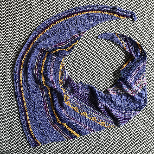 Home and Service Shawl Mystery KAL