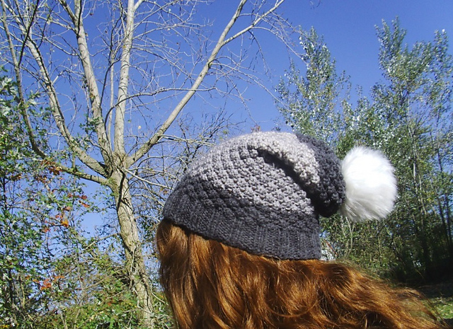 Cracked Pepper Slouchy Hat