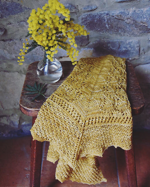 Scabrella Shawl