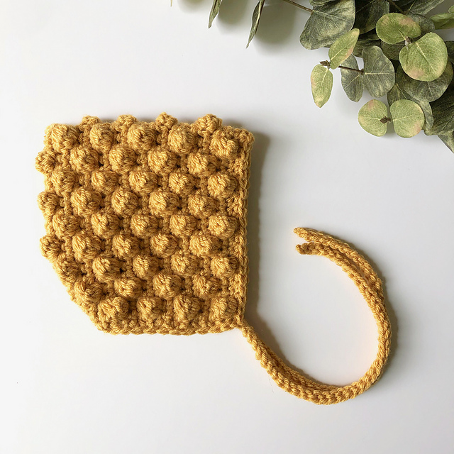 Perry Bobbled Baby Bonnet
