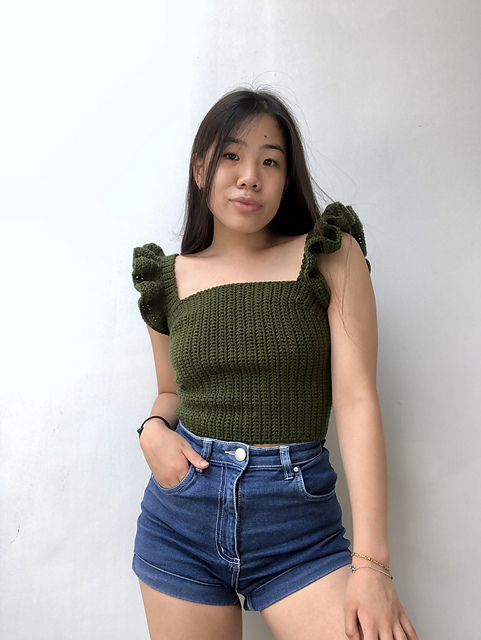 Seiz Ruffled Top