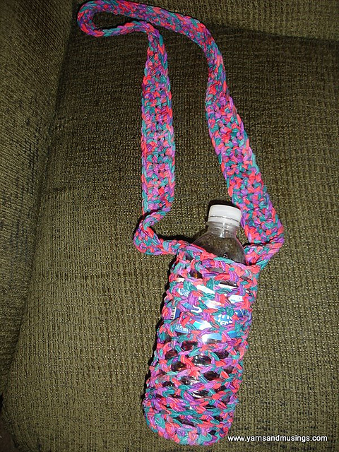 Ticker Tape Water Bottle Holder