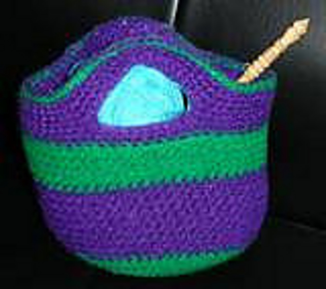 Marvelous Fulled/Felted Mini Tote
