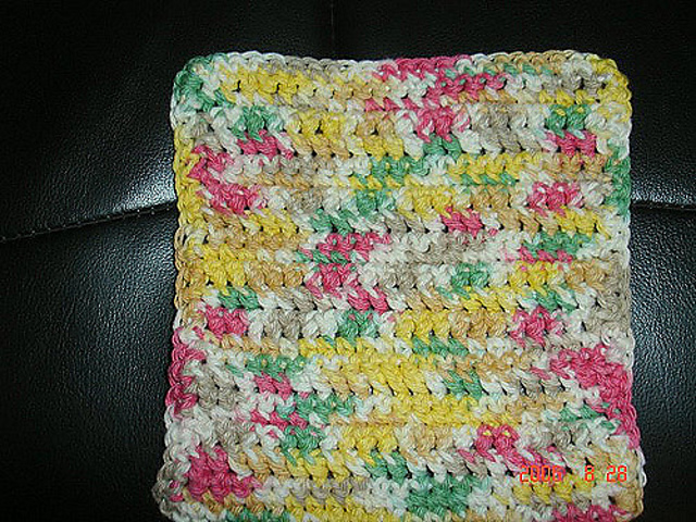 Mom's Favorite Scrubby Dishcloth