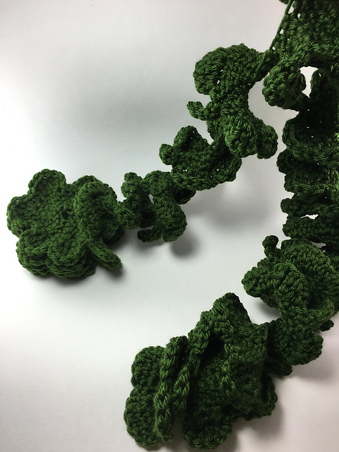 Spiral Shamrock Scarf
