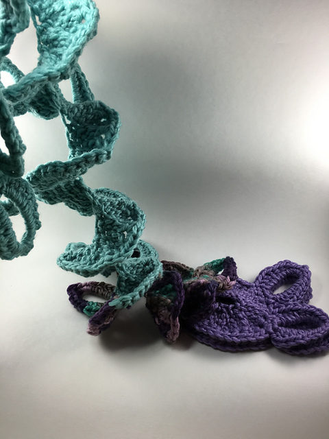 Spiral Bunny Ears Scarf