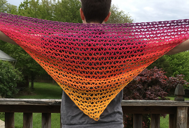 Hugs and Kisses Shawl