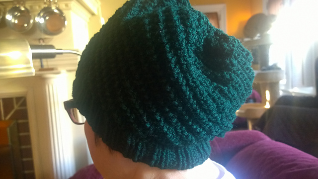 The Purl Swirl Beanie