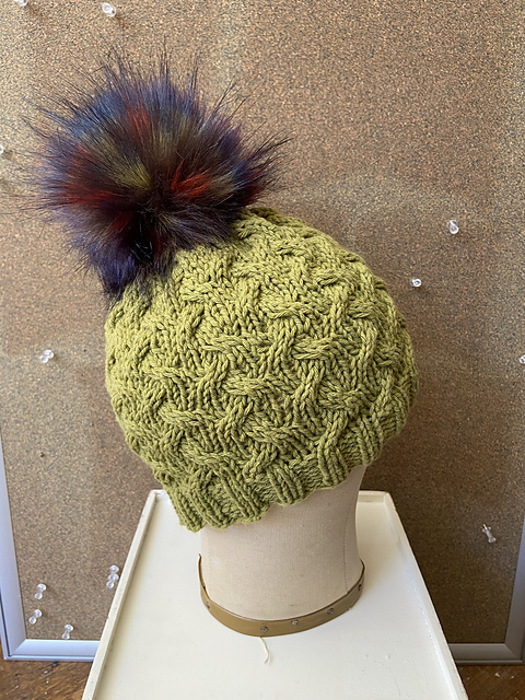Cabled Cashmere Hat
