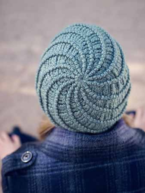 Corded Spiral Slouch