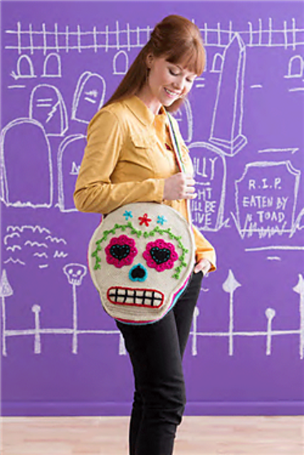 Sugar Skull Shoulder Bag