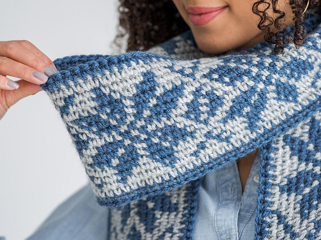 Snowfall Scarf