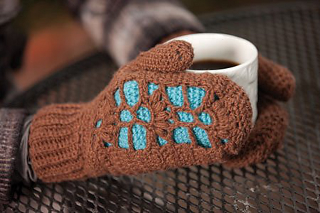 Laura's Lacy Mittens