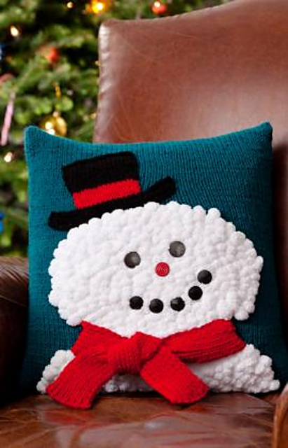 Snowman Pillow