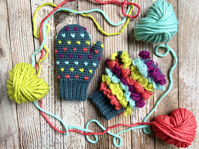 Thrum Lovin' Mittens