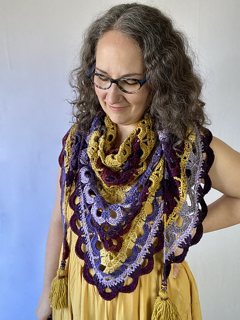 Firedrake Lace Shawl