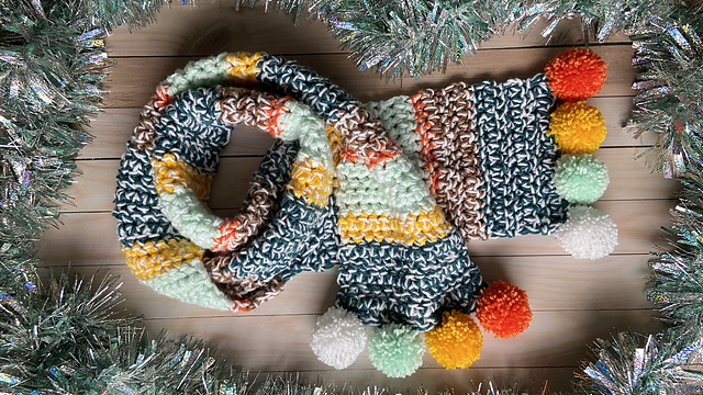 Merry and Bright Scarf