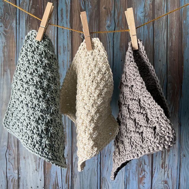 DIY Dishcloth Trio