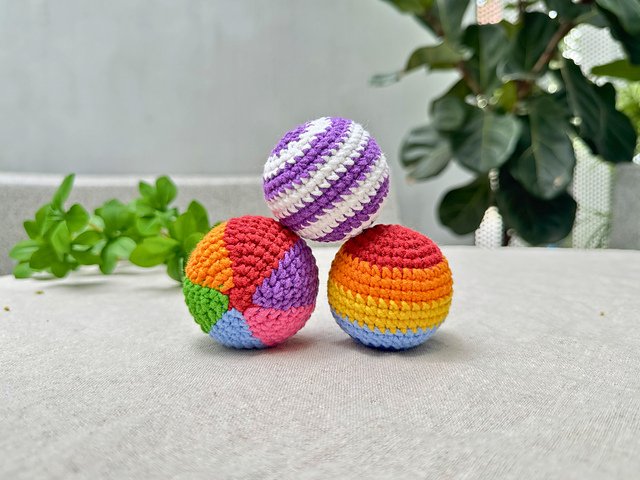 Hacky Sack Rainbow Colorful