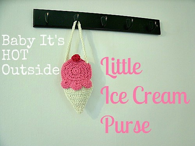 The Little Ice Cream Purse