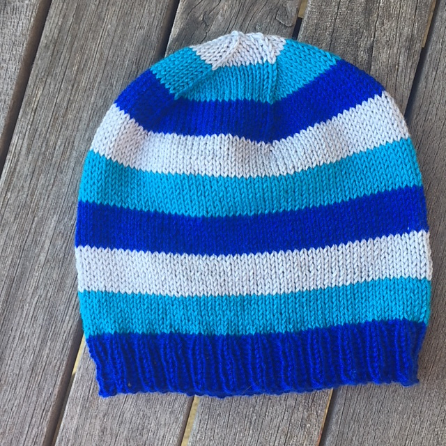 Newborn Baby Striped Hat