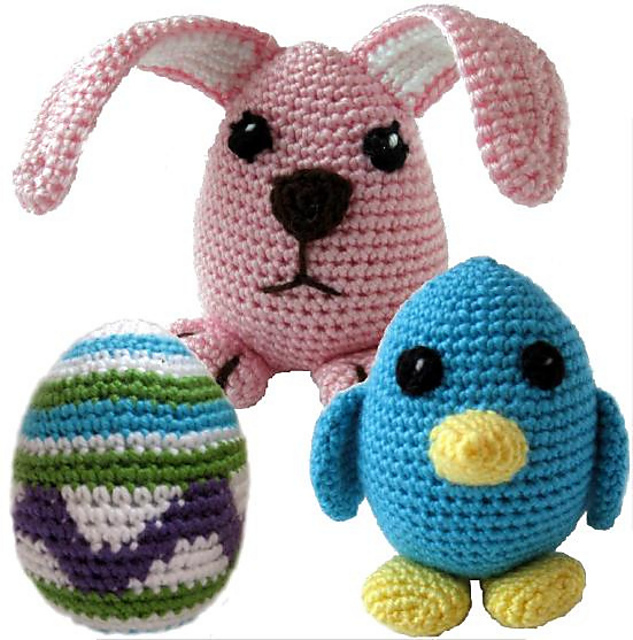 Easter Eggimals and Decorated Egg