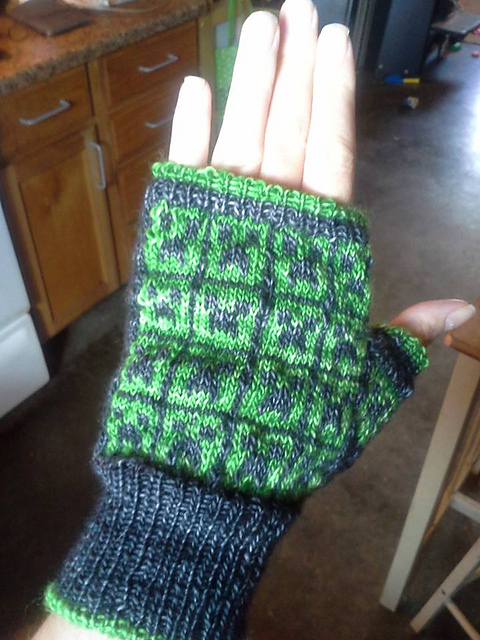 Jeepers Creepers Fingerless Mitts