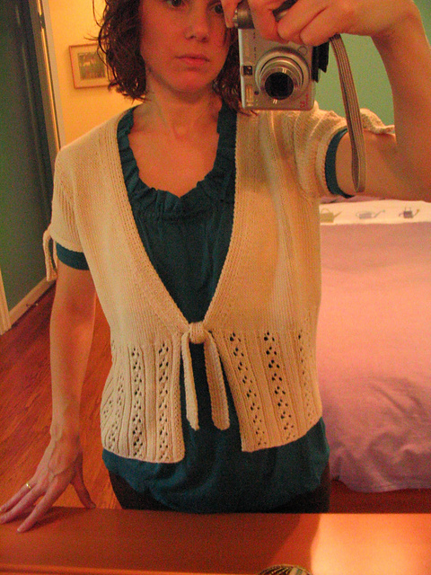Cardigan with Ties