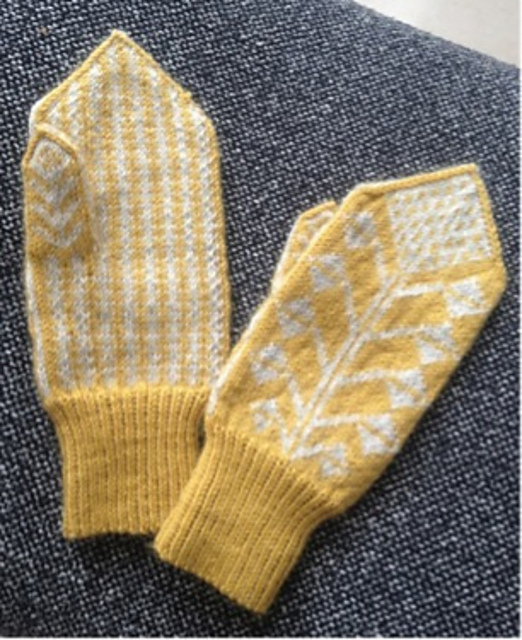 Flower Mittens 花のミトン