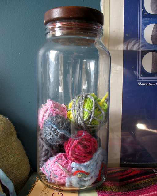 recipe for a scrap yarn blanket