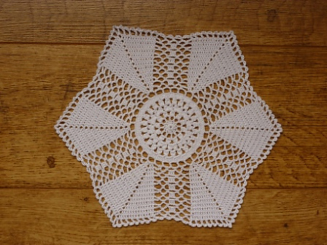 Garden Paths Doily