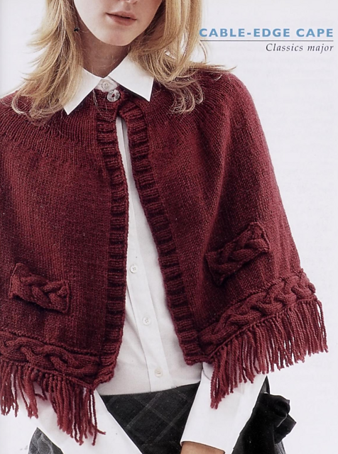 Cable-Edge Cape