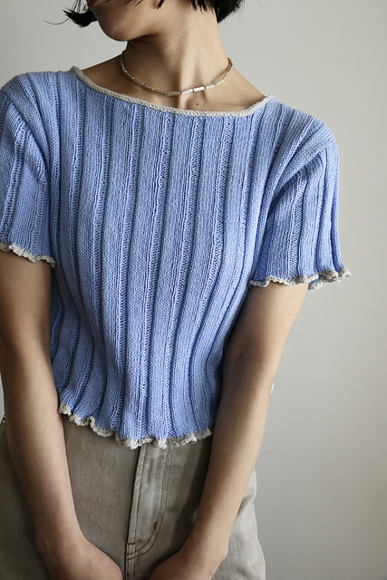 Ravelry: Lou Blouse pattern by Yuka Tomioka