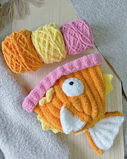 Pokemon Magikarp Beanie - Infant to Adult Size