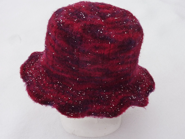 Felted Waves Hat