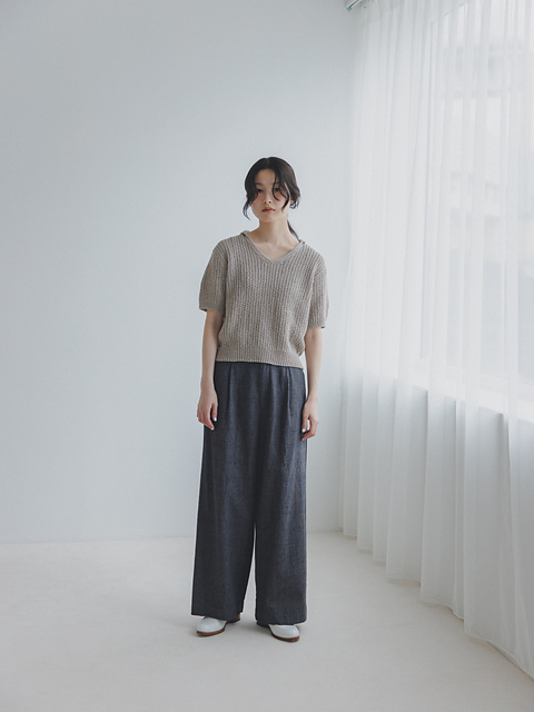 Ravelry: ショートスリーブスキッパープルオーバー pattern by