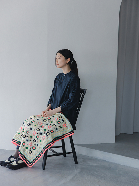 Ravelry: カラフルマルチケット pattern by YOKOTA CO,.LTD. (DARUMA)