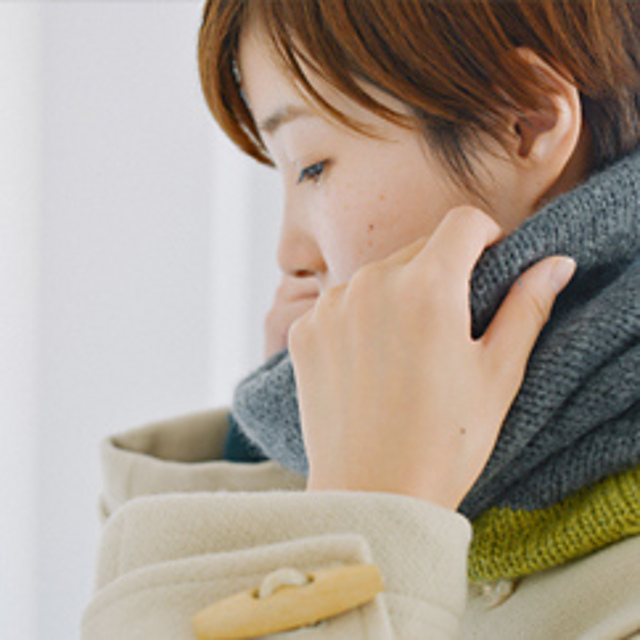Ravelry: ダブルのネックウォーマー pattern by Setsuko Todoroki 轟木節子