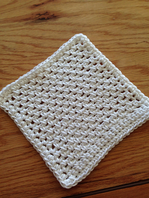 Beginner's Square-ish Washcloth