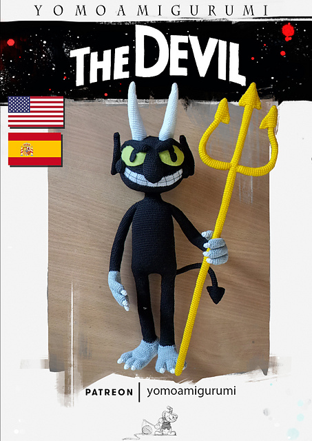 Ravelry: The Devil Amigurumi pattern by Natalia Luciana