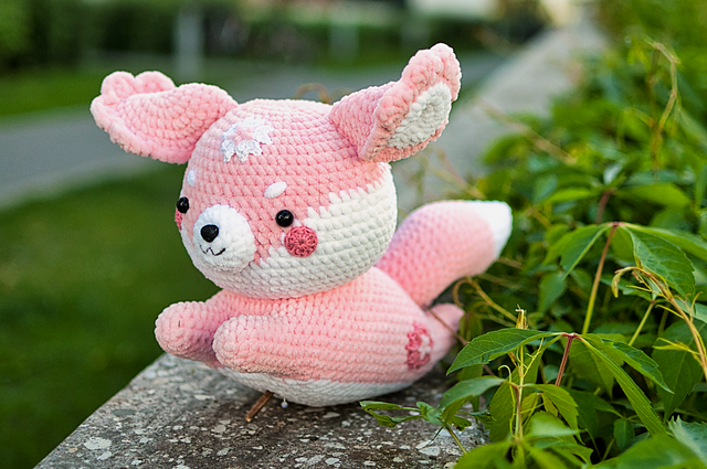 Ravelry: Yae Miko Fox Form pattern by Natalia Anisimova