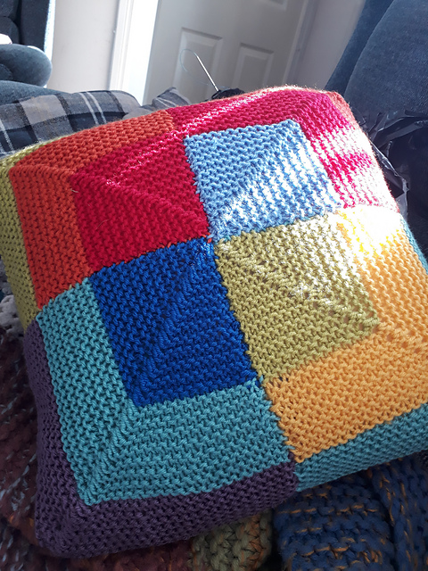 Colour pop cushion