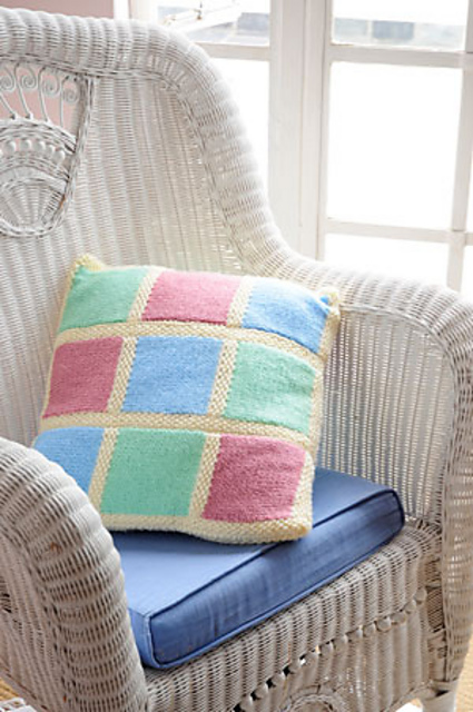 Pastel cushion cover