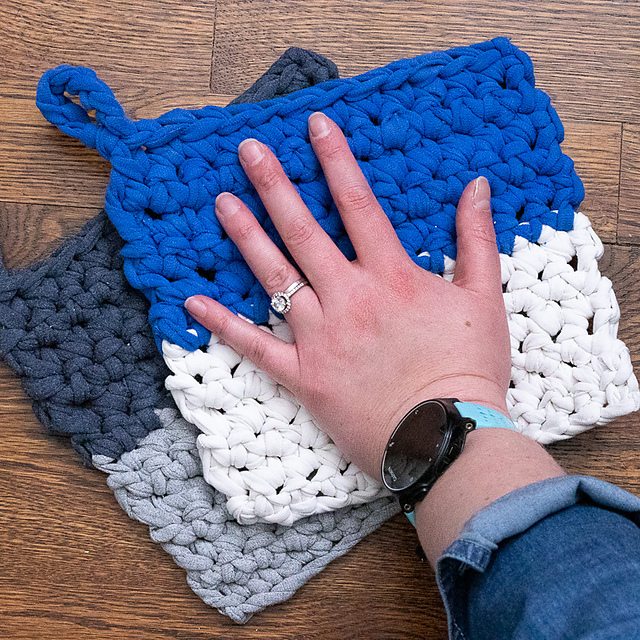 Color Block Potholder