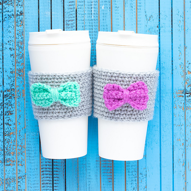 Bow Coffee Sleeves