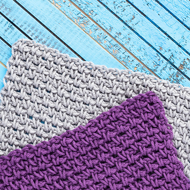 Linen Stitch Dishcloth